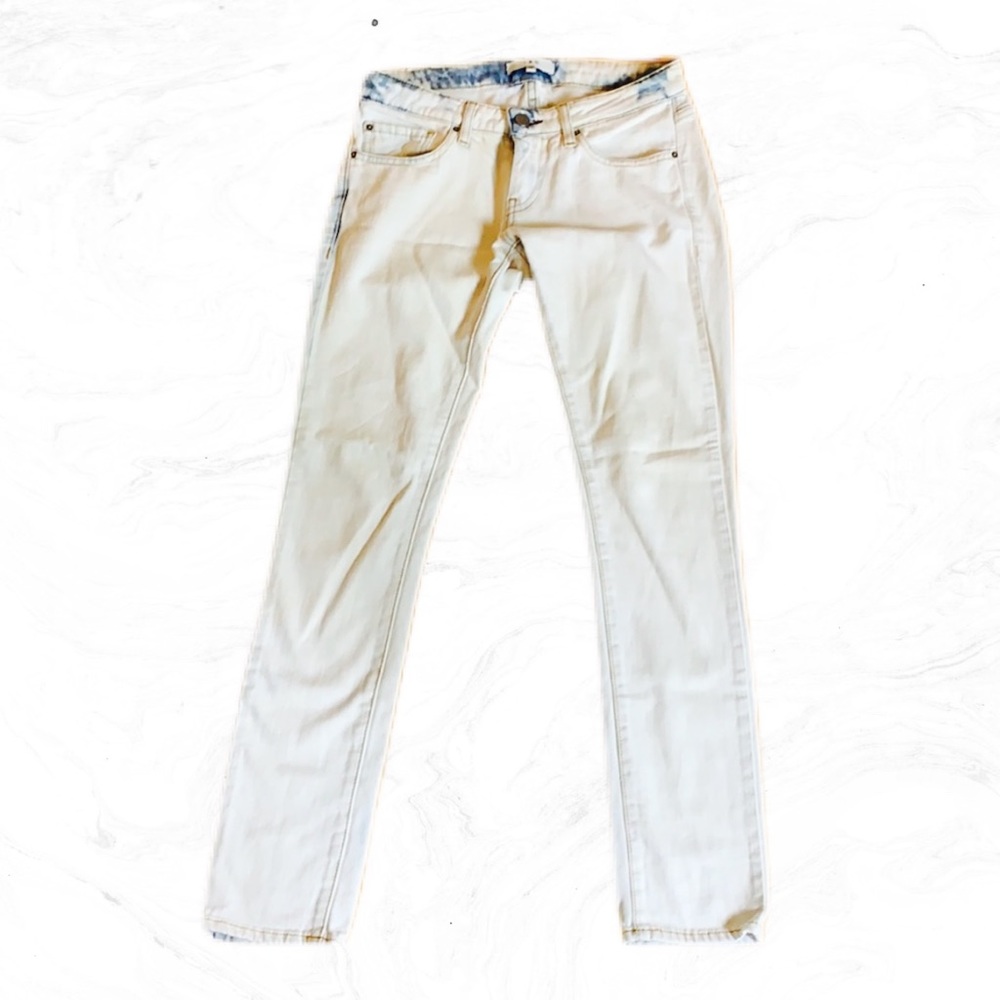 IRO jeans - white with blue wash - size 25